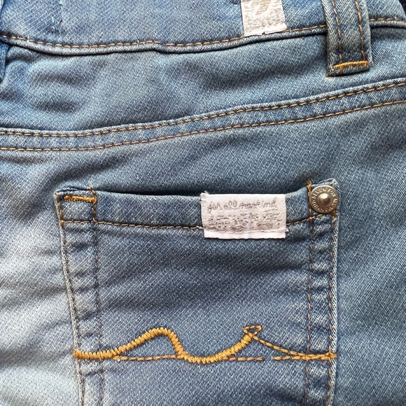 7 For All Mankind Girls 2 Pc Short Set NWT - Picture 11 of 11